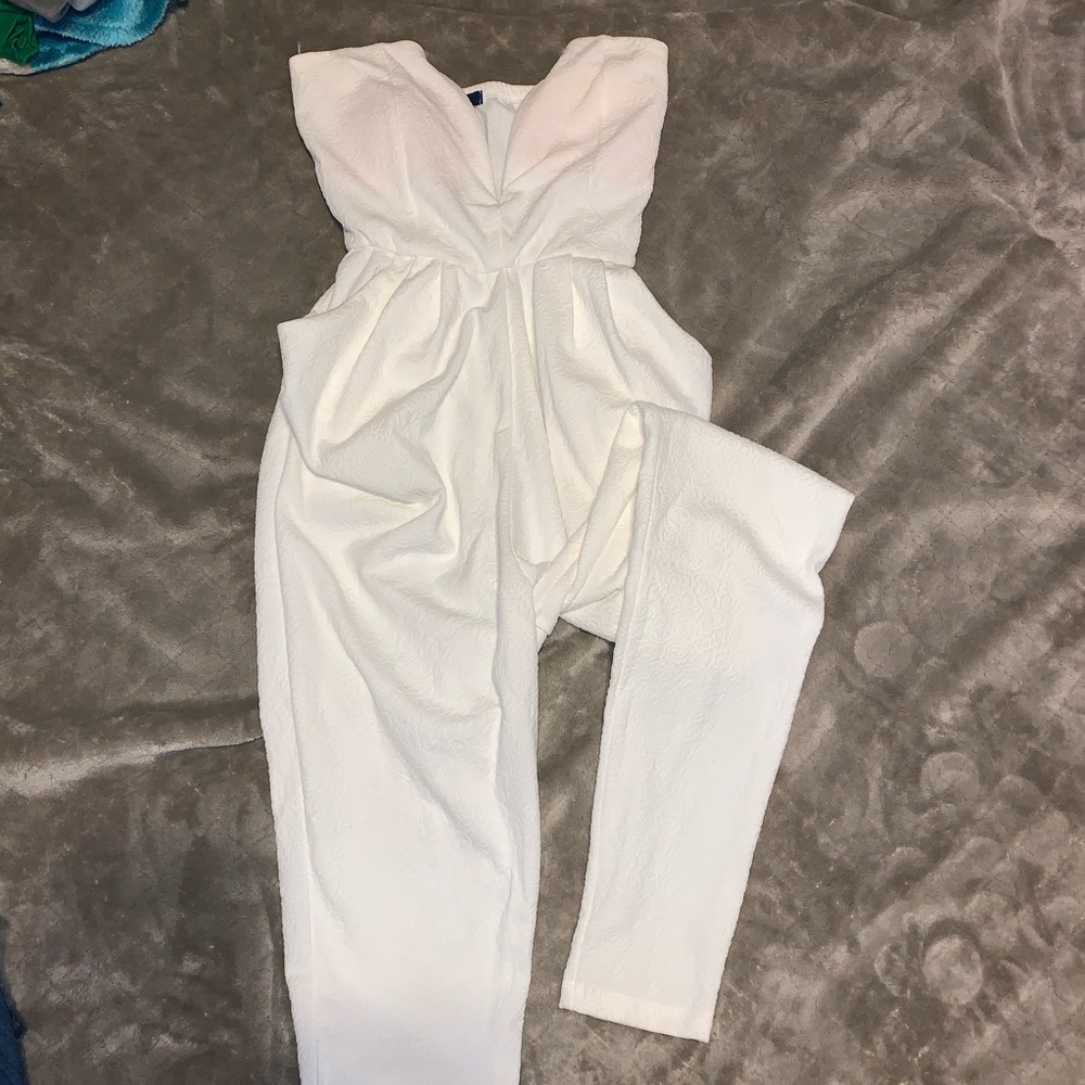 White jumpsuit